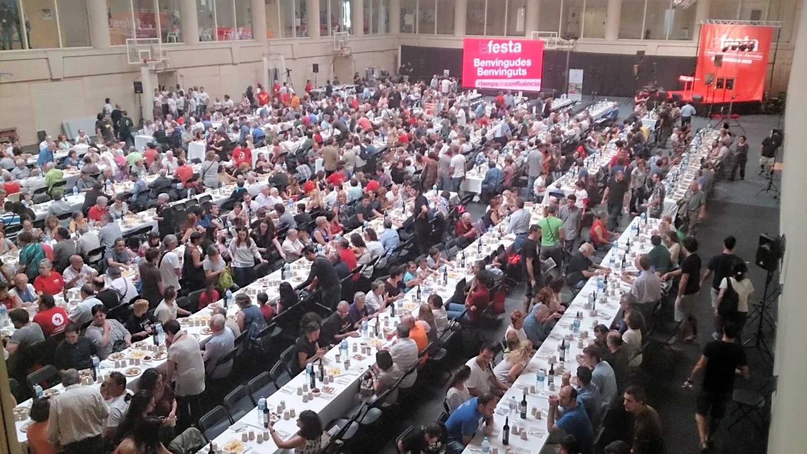 Cena de las izquierdas - Club deportivo INEF Barcelona